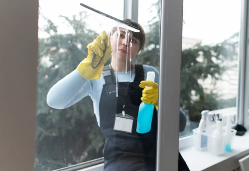 Nettoyage de vitres intérieures et extérieures à Dienville